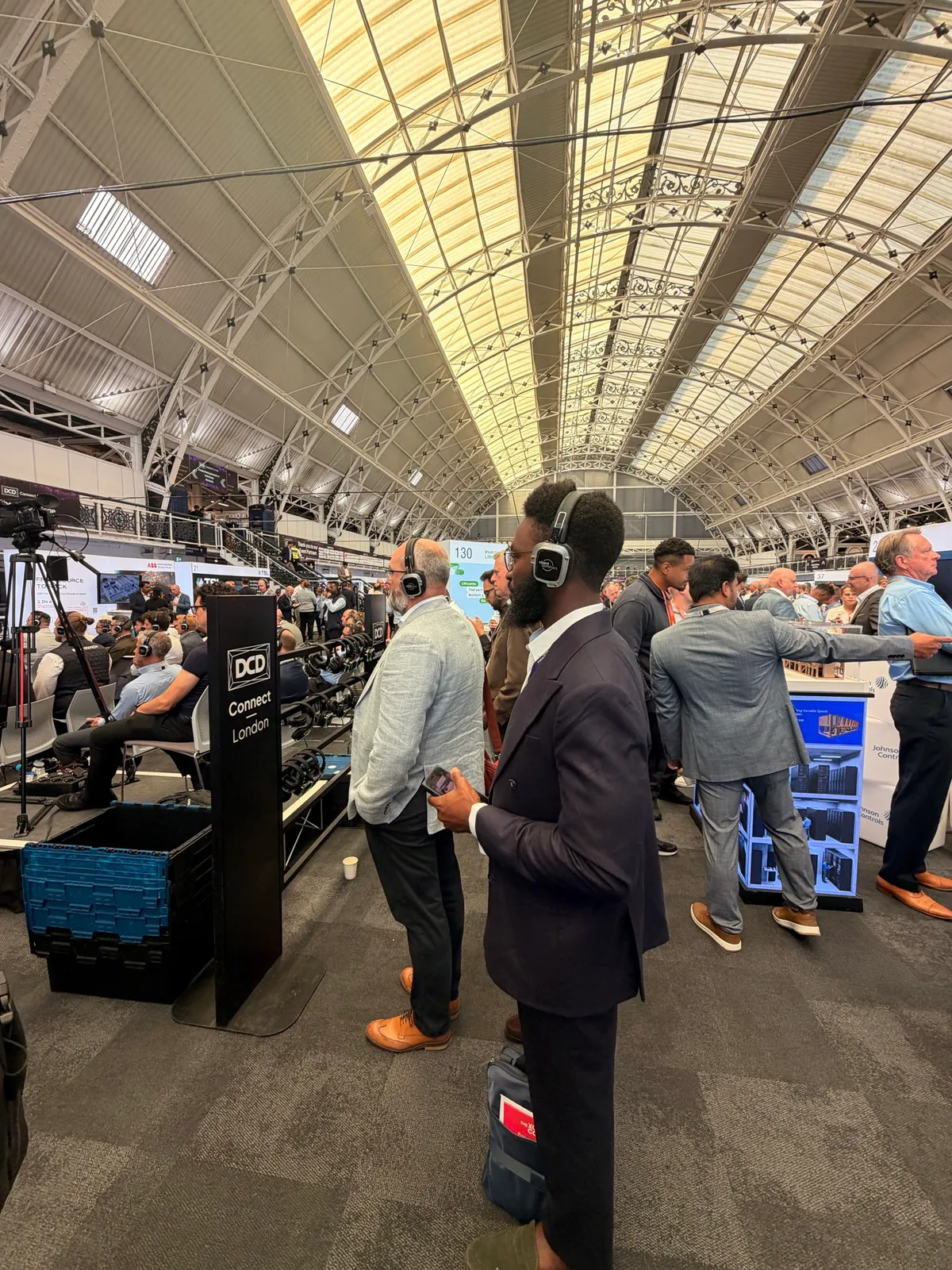 Exhibition hall at DCD>Connect London