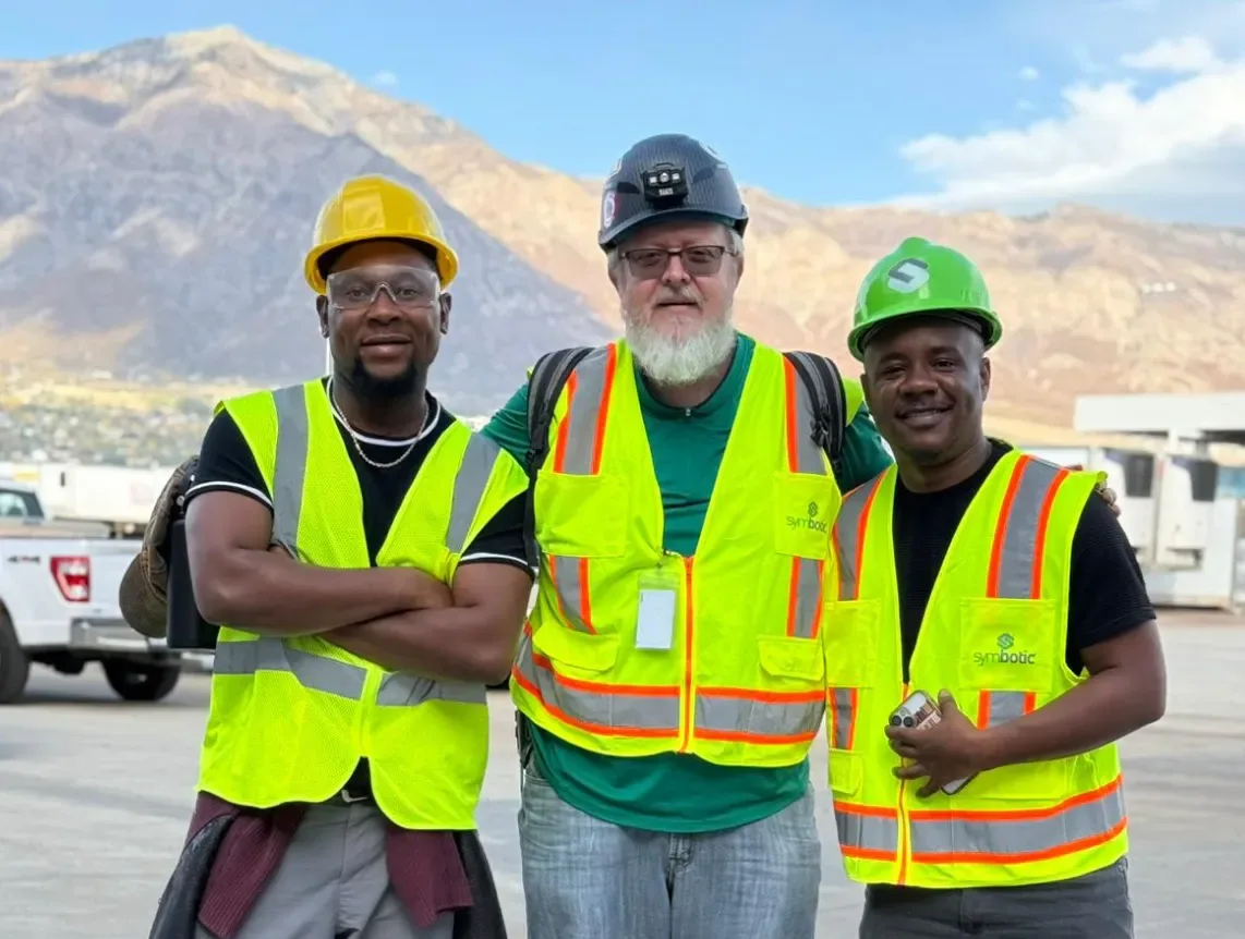 Crew on a distribution center job